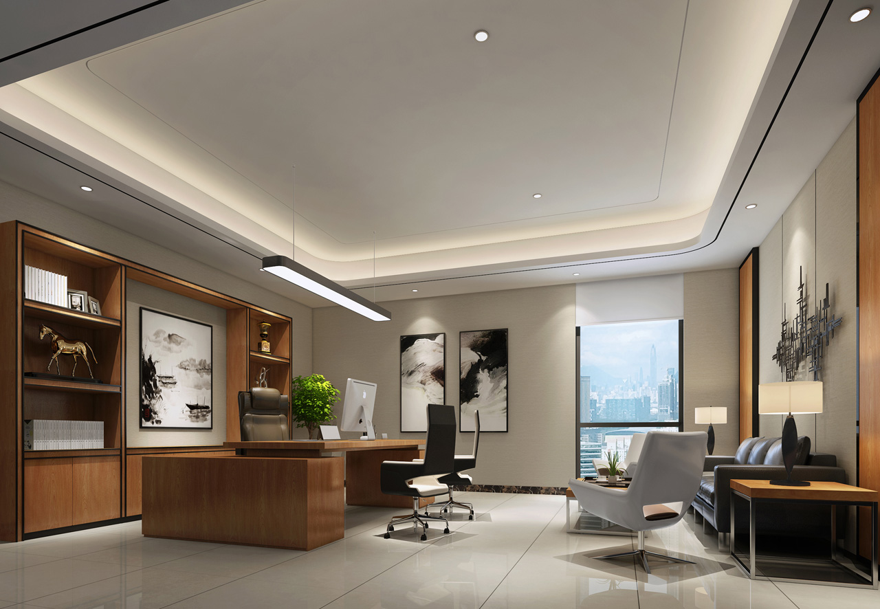 深圳裝修公司之辦公室前臺裝修LOGO設(shè)計案例